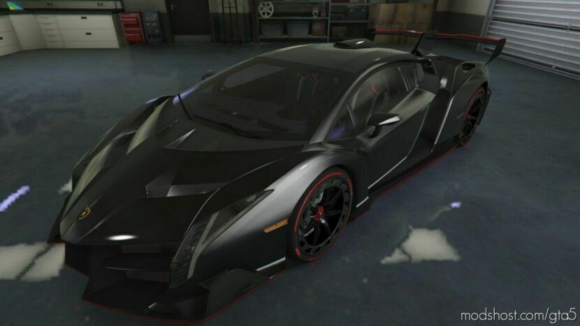 GTA 5 Lamborghini Vehicle Mod: Veneno (Featured)