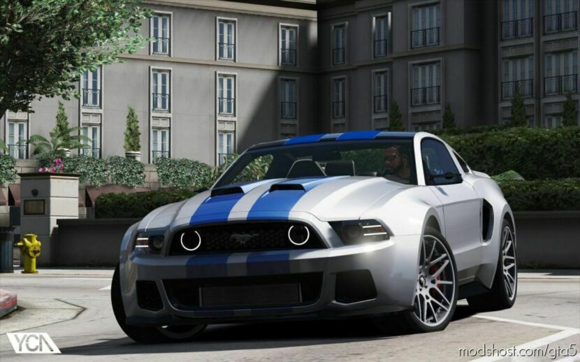 GTA 5 Ford Vehicle Mod: Mustang GT NFS + GT500 2013 Add-On (Featured)