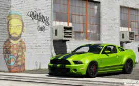 GTA 5 Ford Vehicle Mod: Mustang GT NFS + GT500 2013 Add-On (Image #3)