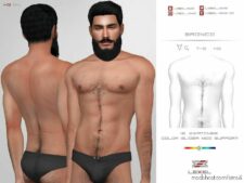 Sims 4 Male Skintone Mod: Bronco (Front Torso) (Featured)