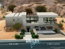 Sims 4 House Mod: The Cube (Featured)