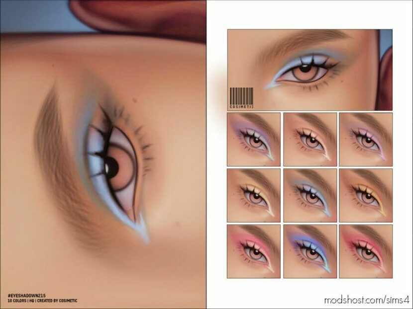 Sims 4 Eyeshadow Makeup Mod: | N215 (Featured)