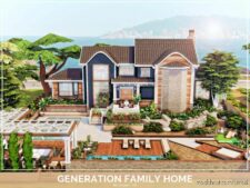 Sims 4 House Mod: Generations Family Home NO CC (Image #2)