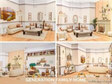 Sims 4 House Mod: Generations Family Home NO CC (Image #5)