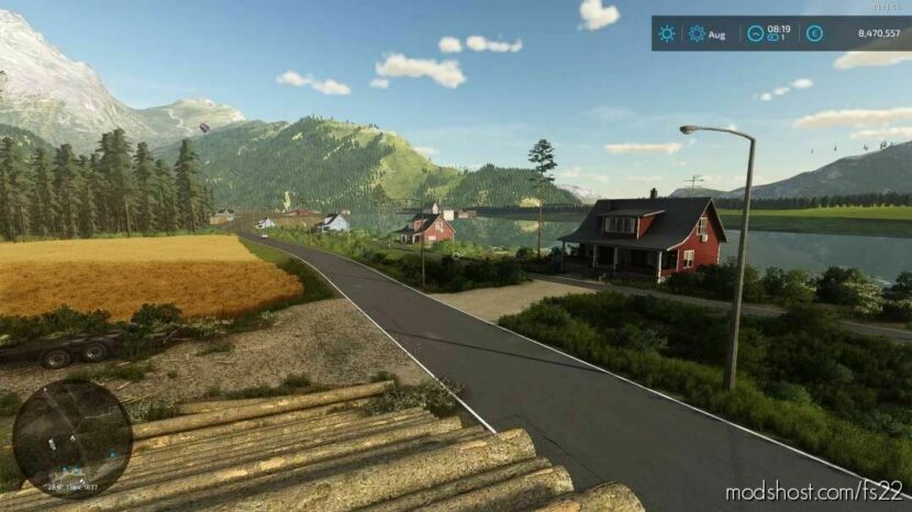 FS22 Mod: Rantakylä Map V2.0 (Featured)