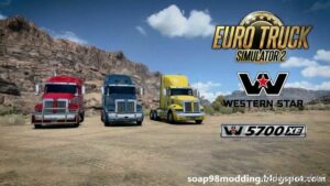 ETS2 Western Star Truck Mod: 5700XE By Soap98 V1.1.0 (Featured)