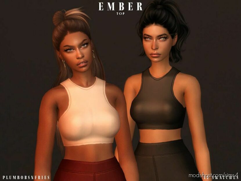 Sims 4 Everyday Clothes Mod: Ember | TOP (Featured)