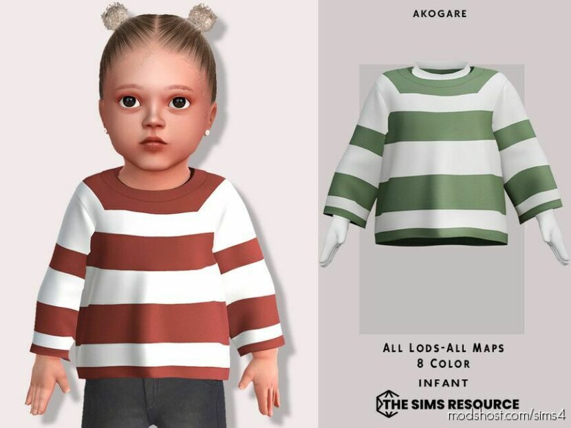 Sims 4 Female Clothes Mod: I-Maia TOP (Featured)