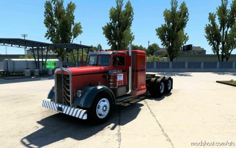 ATS Kenworth Truck Mod: 521 (Smrs Re-Work) V2.2 1.47 (Featured)