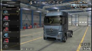 ATS Mercedes-Benz Truck Mod: Mercedes NEW Actros 2014 V1.1.0 1.47 (Image #3)