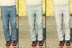 GTA 5 Player Mod: Slimmy Jeans MP Male (Image #4)