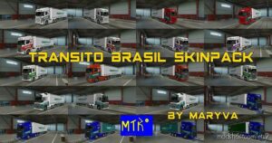 ETS2 Brazil Mod: Transito Brazil Skin Pack V2.0 (Image #3)