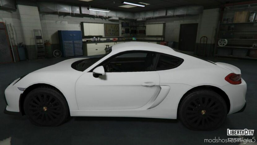 GTA 5 Porsche Vehicle Mod: Cayman GT4 (Featured)