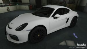 GTA 5 Porsche Vehicle Mod: Cayman GT4 (Image #3)