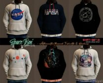 GTA 5 Player Mod: Space BOI – T-Shirts & Hoodies For MP Male (Image #3)