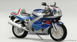 BeamNG Suzuki Mod: Gsx-R750 Motorcycle V1.3 0.28 (Featured)