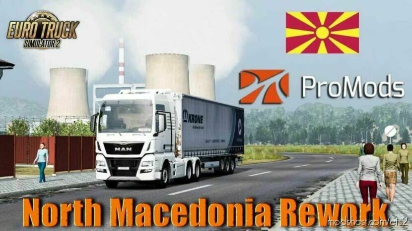 ETS2 Map Mod: North Macedonia Rework V1.5.1 1.47 (Featured)