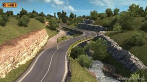 ETS2 Map Mod: North Macedonia Rework V1.5.1 1.47 (Image #2)