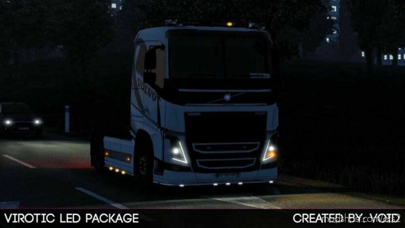 ETS2 Part Mod: Virotic LED Package V3.6 1.47 (Featured)