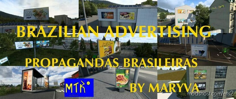 ETS2 Brazil Mod: ian Advertising V2.0 (Featured)