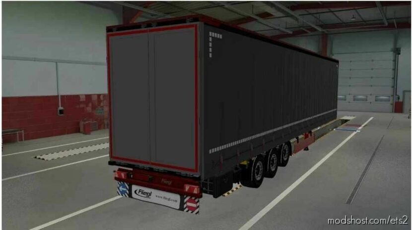 ETS2 Fliegl Mod: SDS 350 Mega Trailer V2.5 1.47 (Featured)