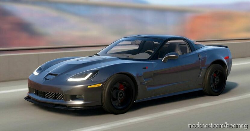 BeamNG Chevrolet Car Mod: C6 Corvette ZR1 0.28 (Featured)