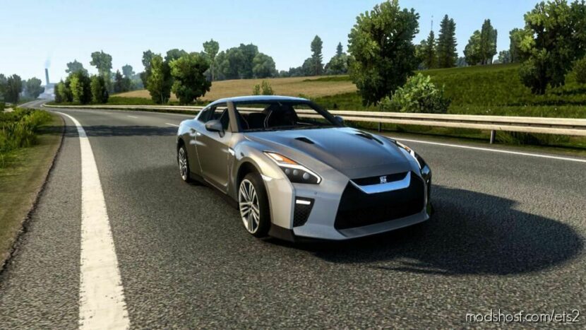 ETS2 Nissan Car Mod: GTR R35 (Featured)