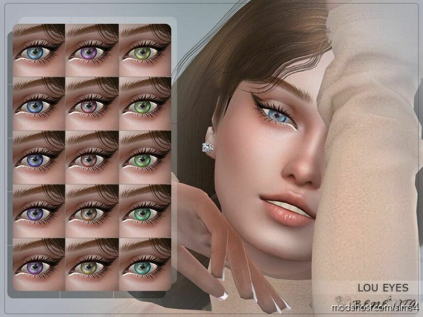 Sims 4 Female Mod: LOU Eyes HQ (Featured)