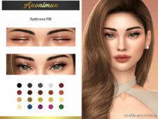 Sims 4 Female Hair Mod: Eyebrows F02 (Featured)