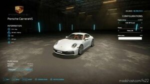 FS22 Porsche Mod: Carrera 4S (Image #2)