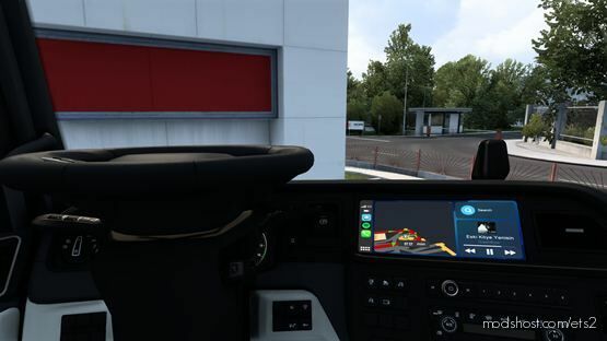 ETS2 MAN Interior Mod: TGX 2022 Apple Carplay (Featured)