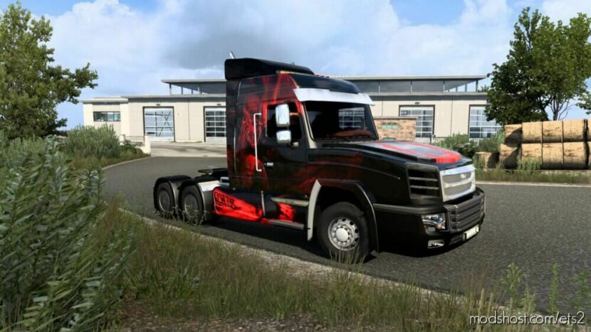 ETS2 MAZ Truck Mod: 6440 1.47 (Featured)