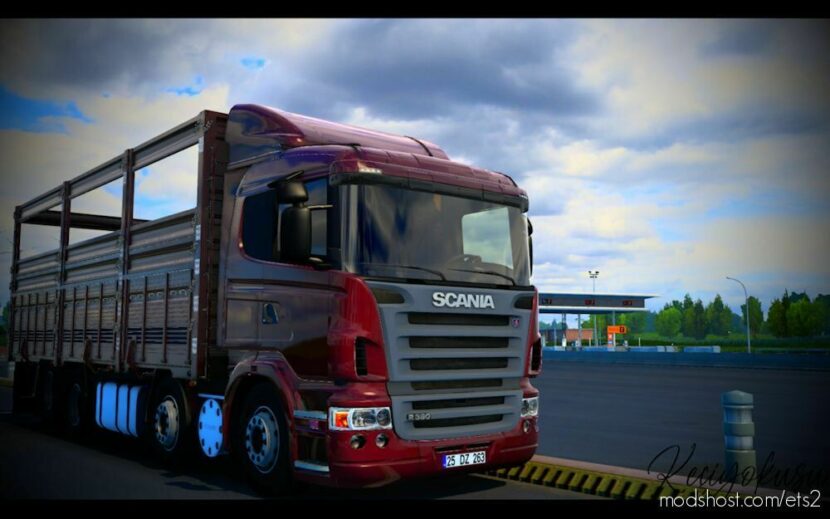 ETS2 Scania Truck Mod: R380 8×2 V1.2 1.47 (Featured)