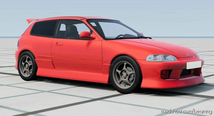 BeamNG Honda Car Mod: Civic EG 0.28 (Featured)