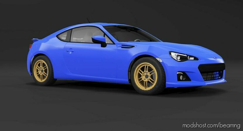 BeamNG Subaru Car Mod: BRZ 0.28 (Featured)