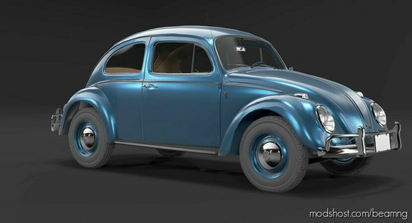 BeamNG Volkswagen Car Mod: Beetle 0.28 (Featured)