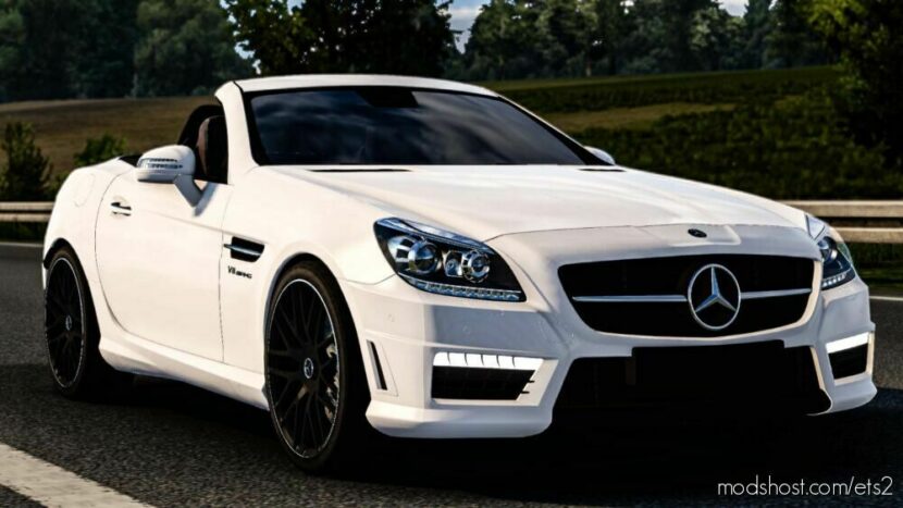 ETS2 Mercedes-Benz Car Mod: Mercedes Benz SLK 55 (Featured)