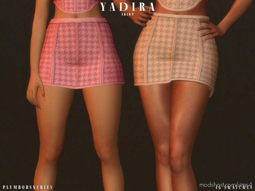 Sims 4 Adult Clothes Mod: Yadira Skirt (Featured)