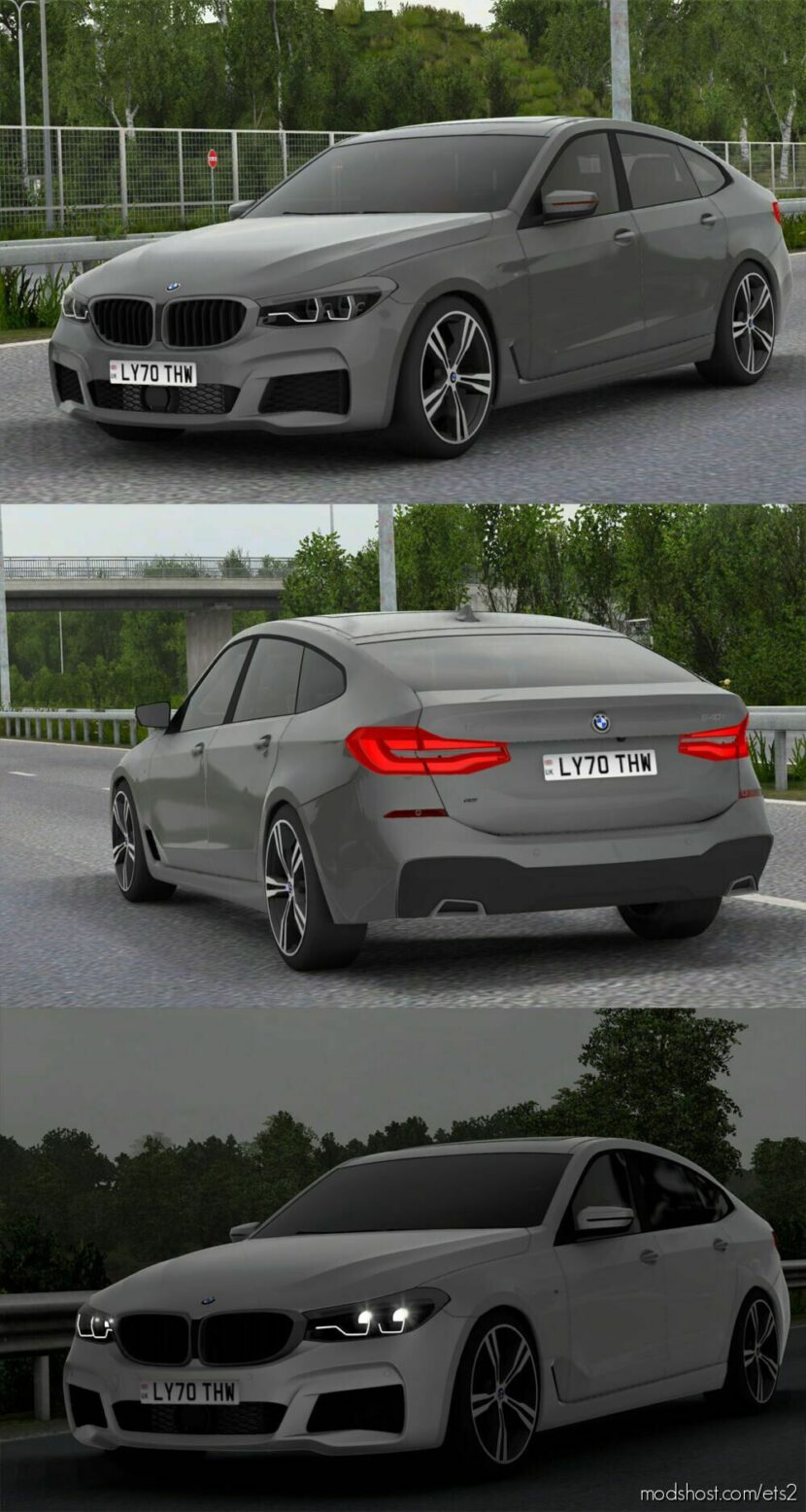 ETS2 BMW Car Mod: 6-Series GT G32 V1.2 1.47 (Featured)