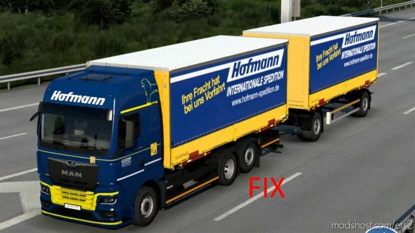 ETS2 MAN Part Mod: Swap Body Addon For MAN TGX 2020 SCS FIX (Featured)