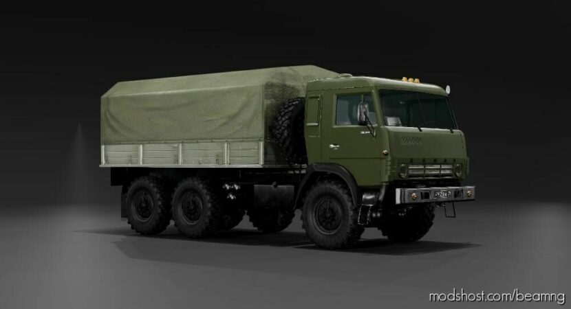 BeamNG KamAZ Truck Mod: 4310 0.28 (Featured)