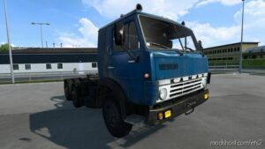 ETS2 Kamaz Truck Mod: 5410 Modified OQ37 1.47 + Trailer Pack (Featured)