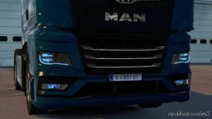 ETS2 MAN Part Mod: TGX 2020 Xenon Headlights (Featured)