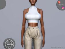 Sims 4 Elder Clothes Mod: SET 300 – TOP (Image #2)