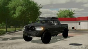 FS22 Dodge Car Mod: 2020 RAM Anylevel (Featured)