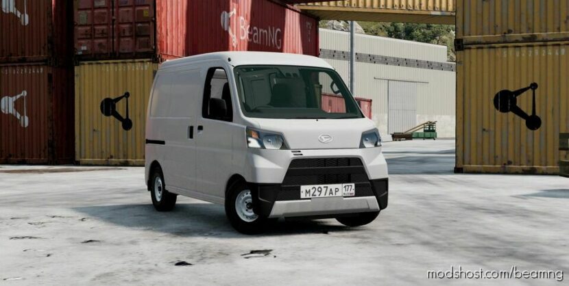 BeamNG Car Mod: Daihatsu Hijet (S321V) 2017 0.28 (Featured)