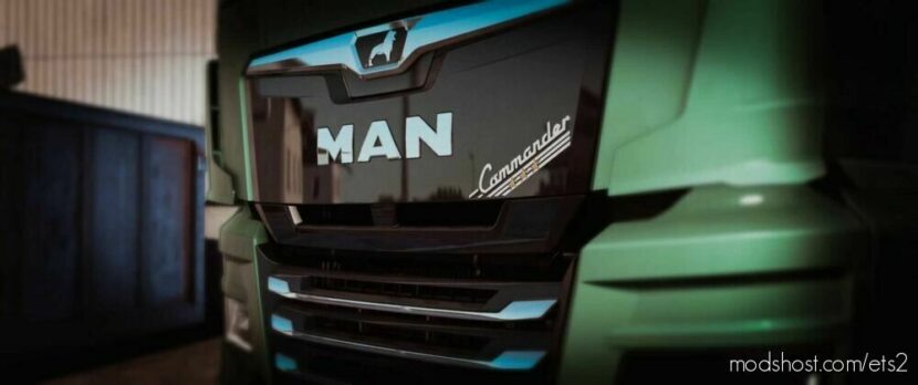 ETS2 MAN Part Mod: TG3 2020 Commander Front Mask V1.1 (Featured)