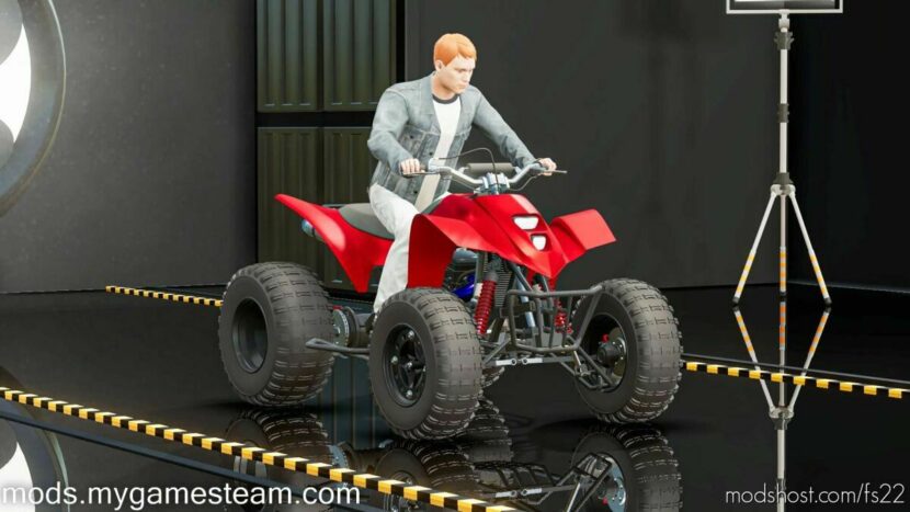 FS22 ATV Vehicle Mod: Sport ATV Bike (Featured)