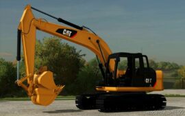 FS22 Caterpillar Forklift Mod: CAT 313D (Image #5)