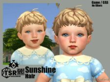 Sims 4 Female Mod: Sunshine Hair (Featured)